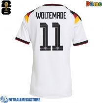 Fotballdrakt Dame Tyskland Nick Woltemade #11 Hjemmedrakt VM 2026 Kortermet